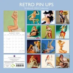 Retro Pin Ups 2024 Wall Calendar -Calendars Store b3e65389 6b34 4956 82dc 5c49c8506951