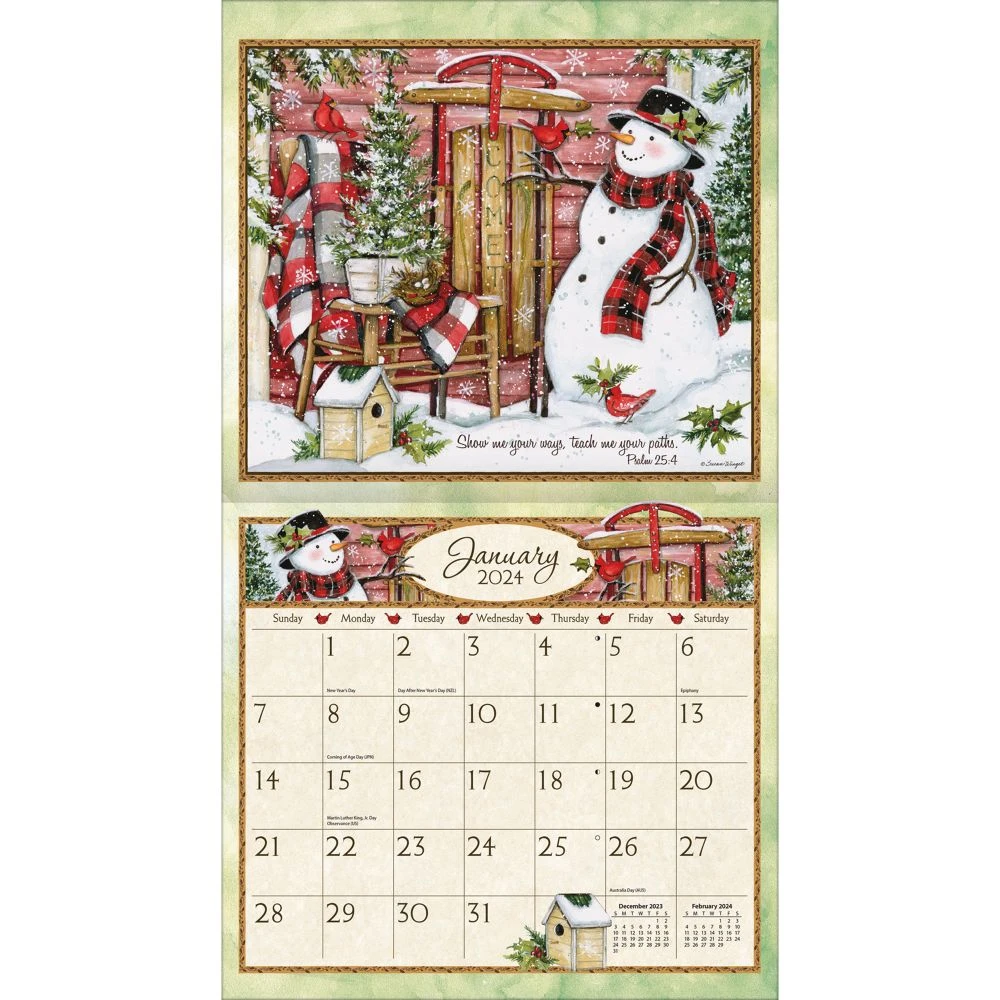 Bountiful Blessings Special Edition 2024 Wall Calendar 5 Bountiful Blessings Special Edition 2024 Wall Calendar - Image 3