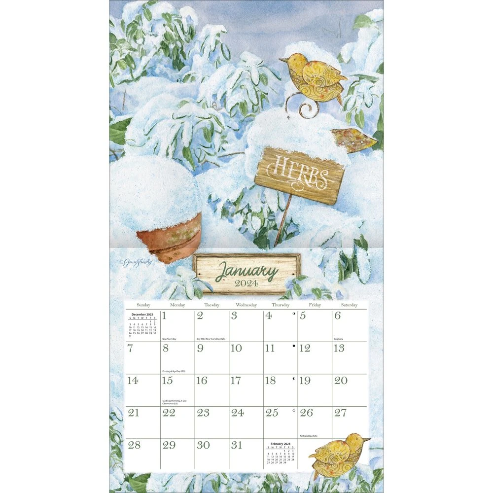 Herb Garden 2024 Wall Calendar 5 Herb Garden 2024 Wall Calendar - Image 3