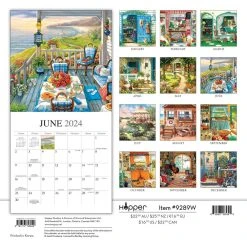 Home Sweet Home Hopper 2024 Wall Calendar -Calendars Store b6006e66 0d14 4cbd b4b2 02351d0eddd5
