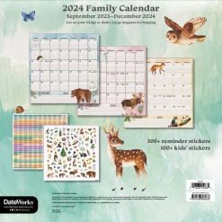Animals Family 2024 Magnetic Calendar -Calendars Store b61dc527 56e9 4fa0 a38f faa540fcbdeb