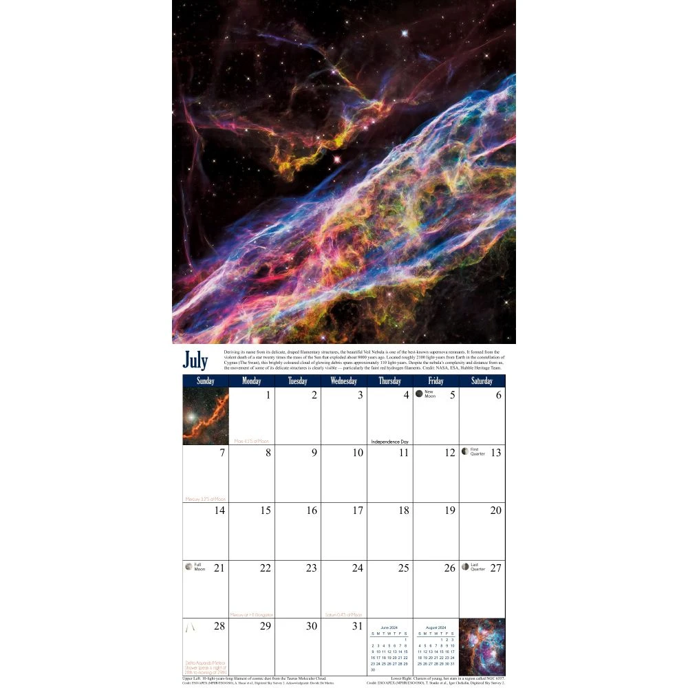 Universe Astronomy 2024 Wall Calendar 8 Universe Astronomy 2024 Wall Calendar - Image 6