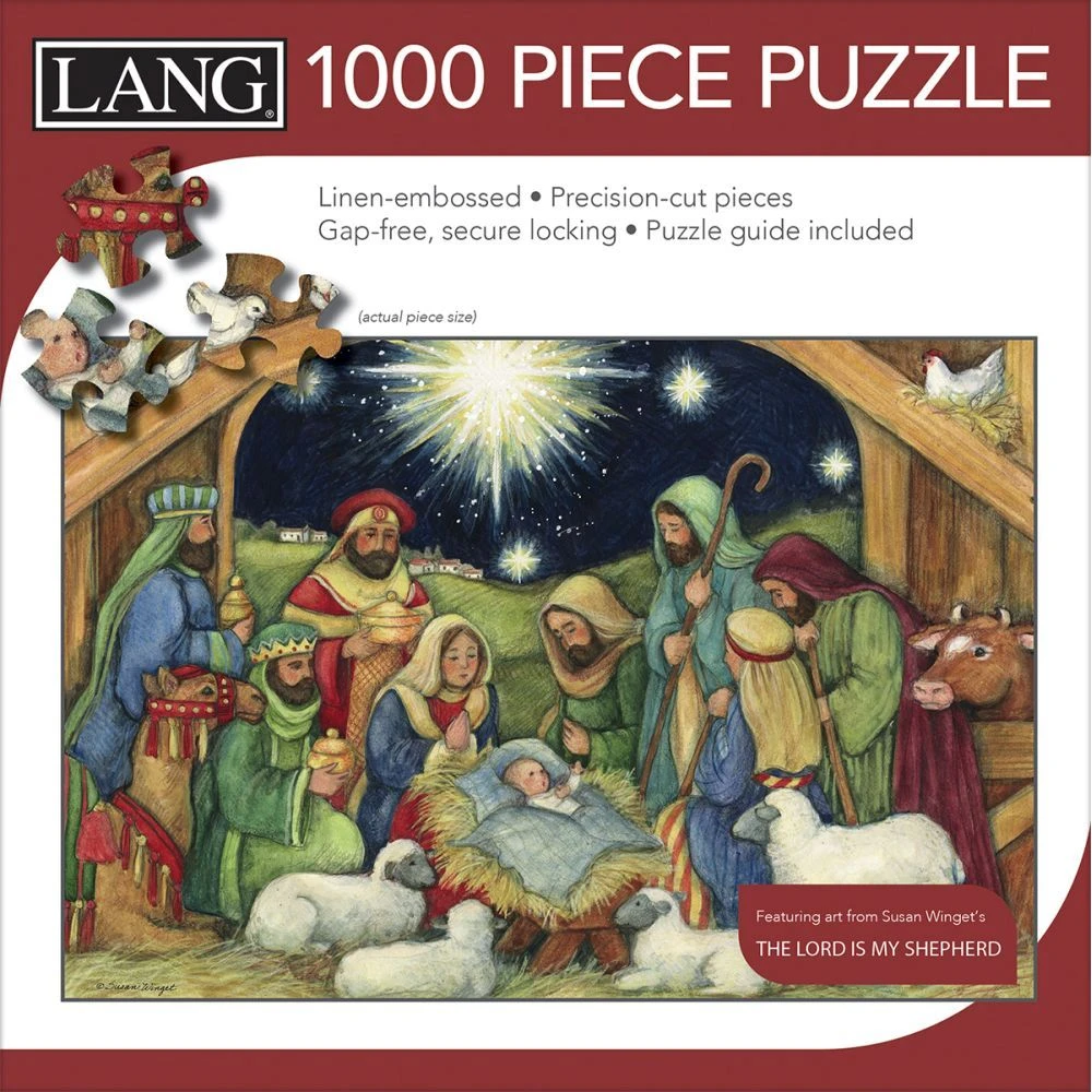 Nativity 1000 Piece Puzzle By Susan Winget 5 Nativity 1000 Piece Puzzle By Susan Winget - Image 3