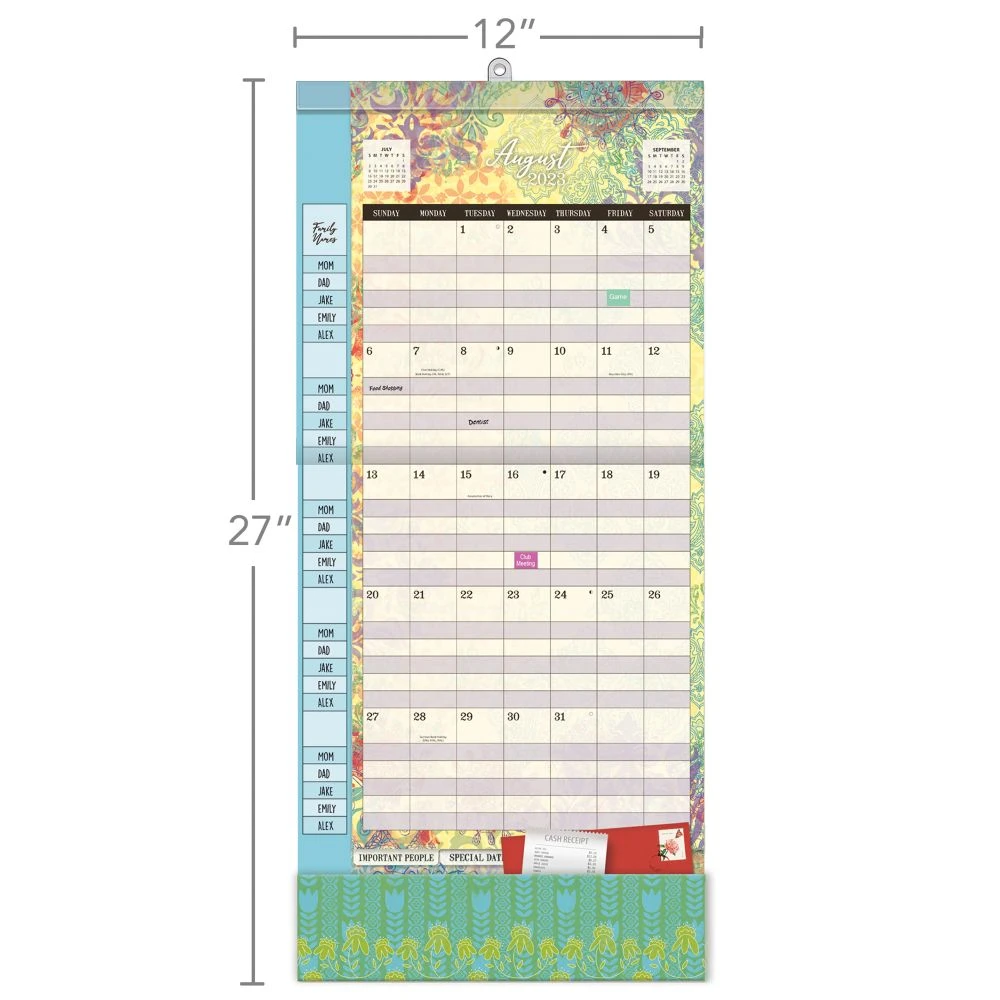 Bohemian Plan It 2024 Wall Calendar 16 Bohemian Plan It 2024 Wall Calendar - Image 14