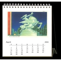 Art Deco 2024 Easel Desk Calendar -Calendars Store bc435ea0 2815 455b a2b8 2ba657700a5f