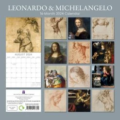 Leonardo And Michelangelo 2024 Wall Calendar -Calendars Store be692d32 a669 480d b445 d00ac9a12c72