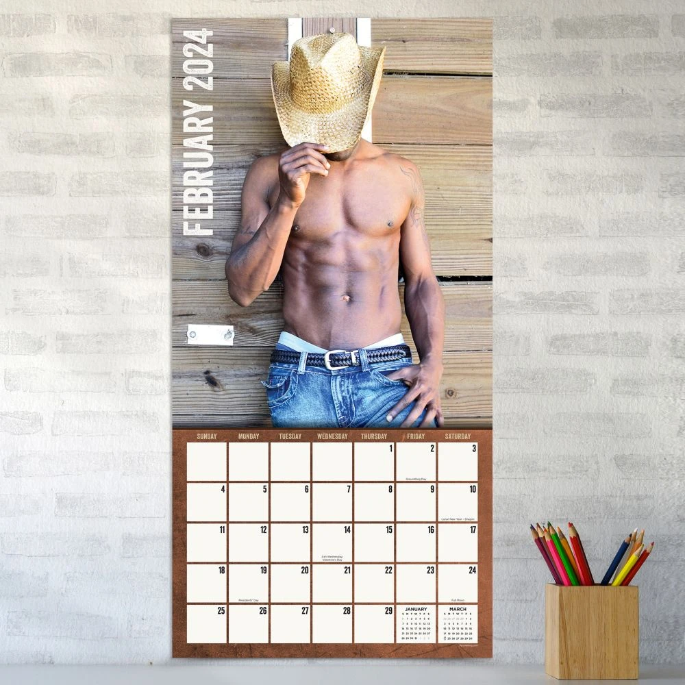 Cowboys 2024 Wall Calendar 6 Cowboys 2024 Wall Calendar - Image 4