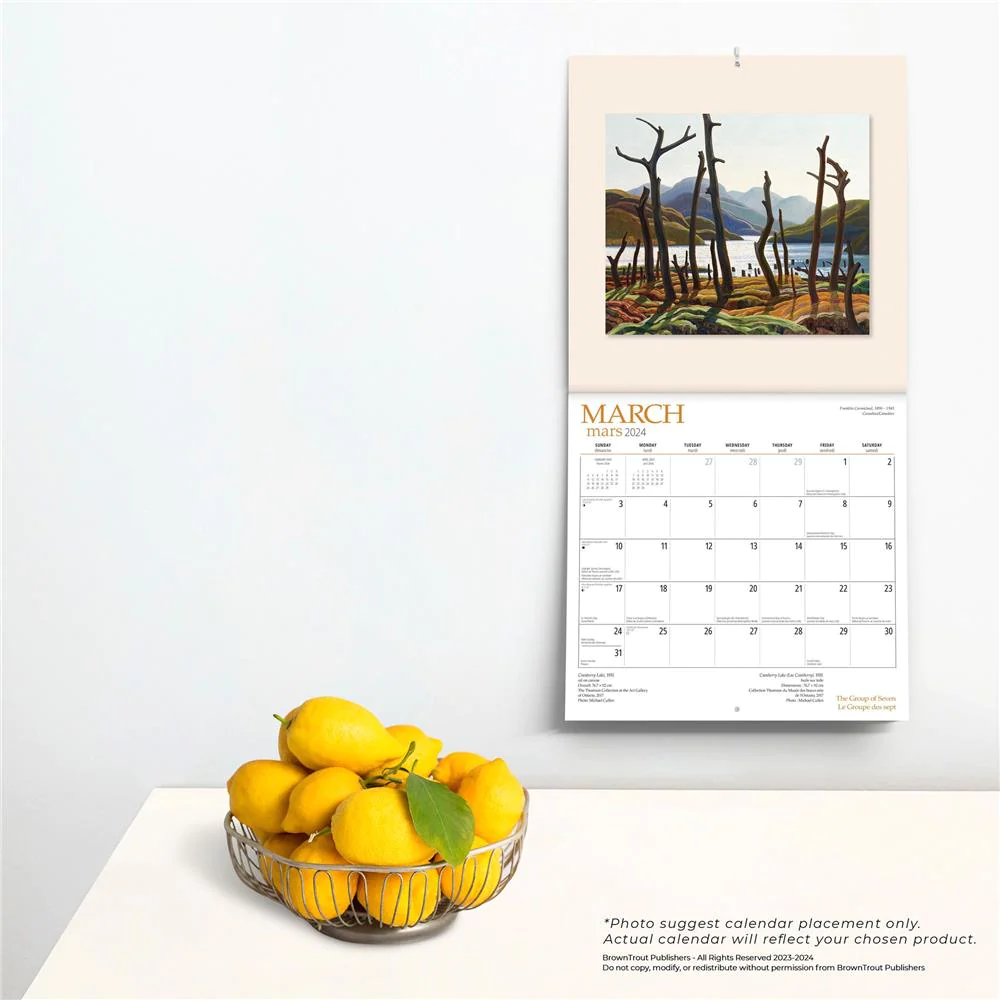 Group Of Seven AGO 2024 Wall Calendar 7 Group Of Seven AGO 2024 Wall Calendar - Image 5
