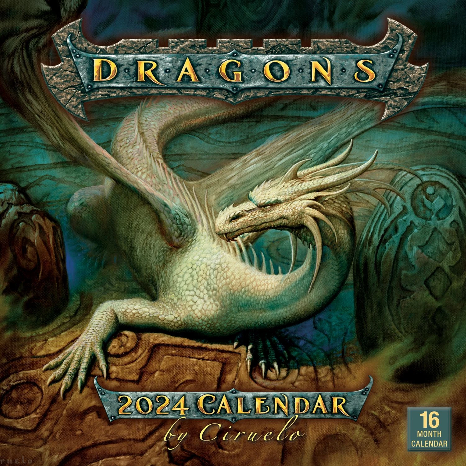 Dragons By Ciruelo 2024 Wall Calendar 3 Dragons By Ciruelo 2024 Wall Calendar