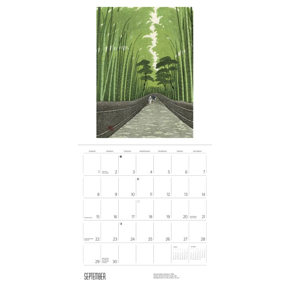Ohtsu Serenity 2024 Wall Calendar 5 Ohtsu Serenity 2024 Wall Calendar - Image 3