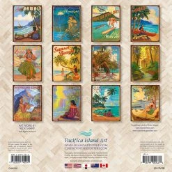 Vintage Hawaii Rick Sharp 2024 Wall Calendar -Calendars Store c95f7ea2 8e01 4c95 af09 58391a35e7cf