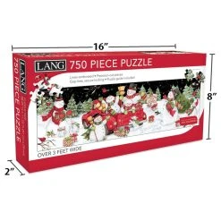 Snow Day 750 Piece Puzzle (Panoramic) By Susan Winget -Calendars Store cc6a8540 c3b4 416c 8048 e53c6274d659