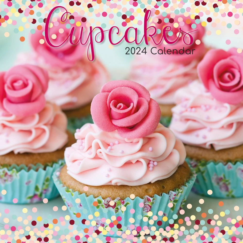 Cupcakes 2024 Wall Calendar 3 Cupcakes 2024 Wall Calendar