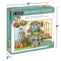 Potter's Bench 500 Piece Puzzle By Susan Winget -Calendars Store d0def232 4327 414e 8e75 013b8117779f
