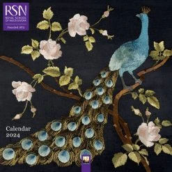 Royal School Of Needlework 2024 Wall Calendar
