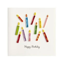 Candles Quilling Birthday Card -Calendars Store d7432828 8651 4656 bb33 8d123dda207a
