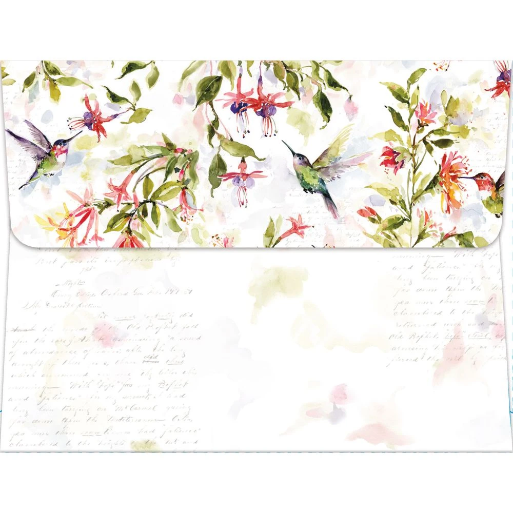 Hummingbird Sympathy Assorted Boxed Note Cards 4 Hummingbird Sympathy Assorted Boxed Note Cards - Image 2