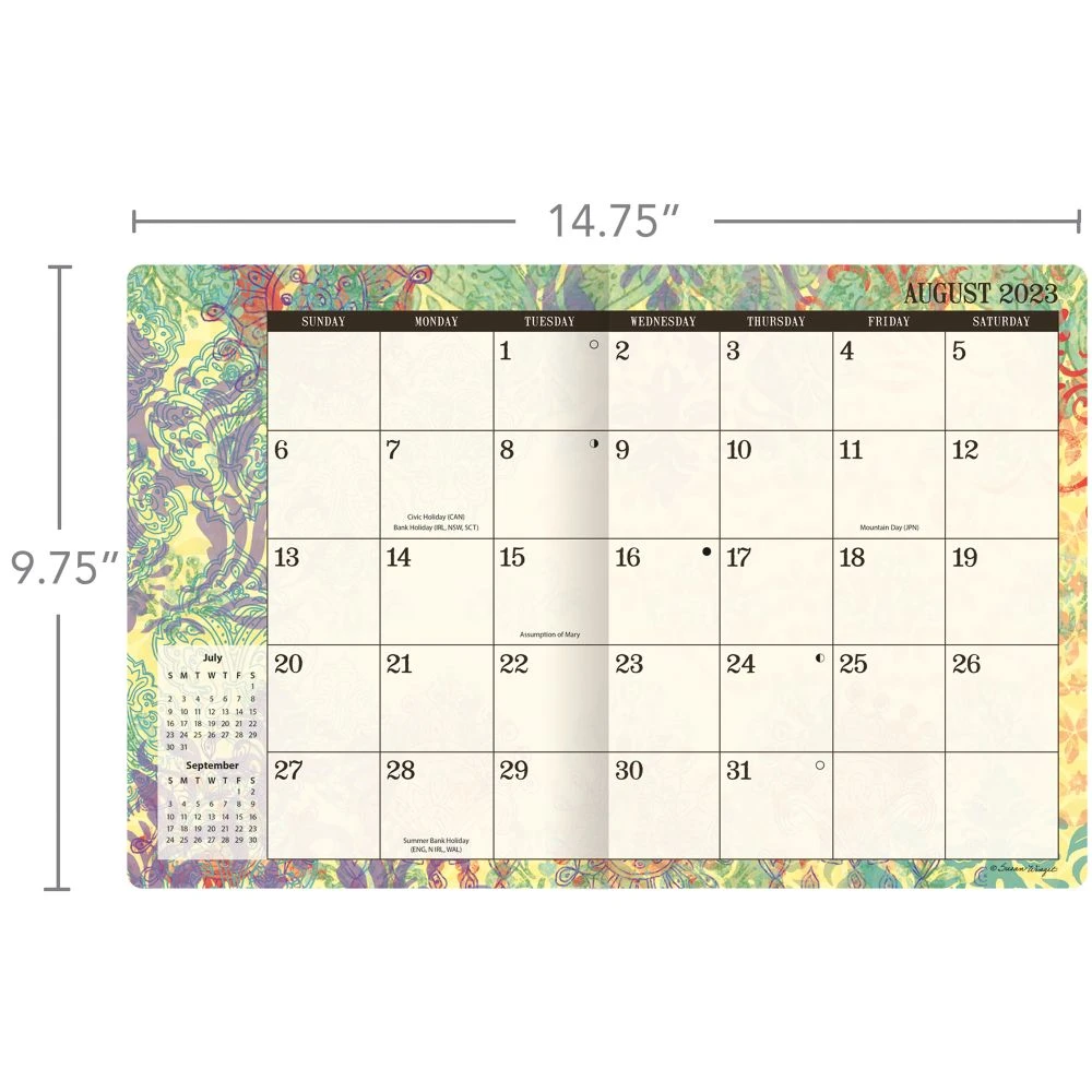 Bohemian Monthly 2024 Planner 16 Bohemian Monthly 2024 Planner - Image 14