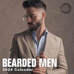 Bearded Men 2024 Wall Calendar
