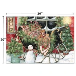 Santa's Sleigh 1000 Piece Puzzle By Susan Winget -Calendars Store e3e17781 ddd5 49b0 a8c3 a99bc04da709