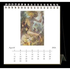 Mermaids 2024 Easel Desk Calendar -Calendars Store e58532d0 ba09 48c3 8ce5 447b19980213