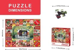 Coca-Cola Gameboard 1000 Piece Puzzle -Calendars Store e6a6d90f 9d07 4774 aefe e7ef2a68b6b6
