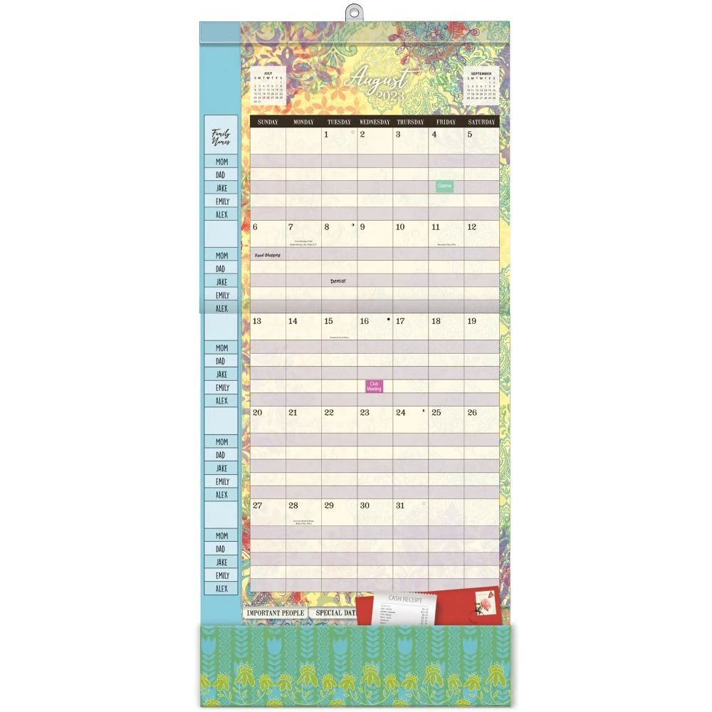 Bohemian Plan It 2024 Wall Calendar 7 Bohemian Plan It 2024 Wall Calendar - Image 5