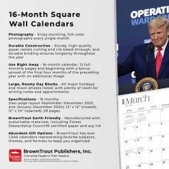 President Donald J Trump 2024 Wall Calendar -Calendars Store ec6c0a01 5106 4109 9301 2721425c6c94