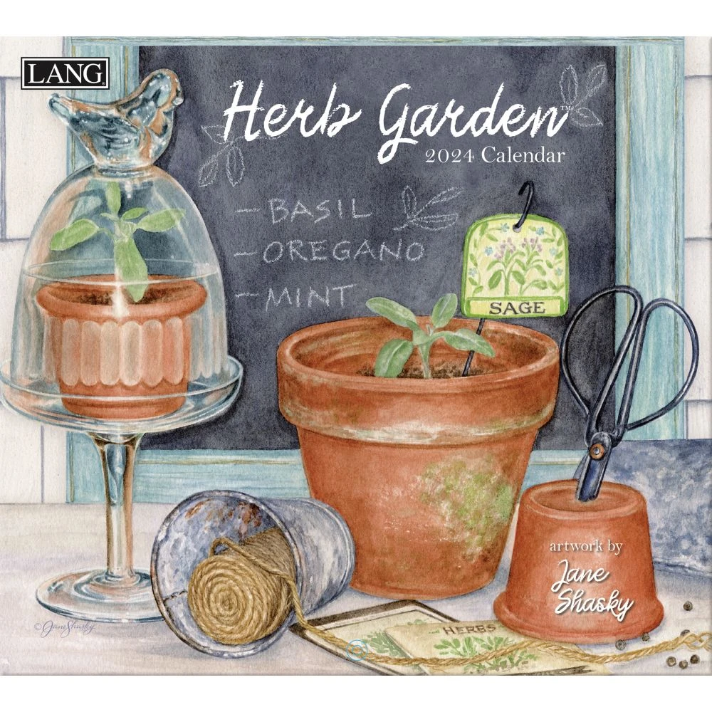 Herb Garden 2024 Wall Calendar 3 Herb Garden 2024 Wall Calendar