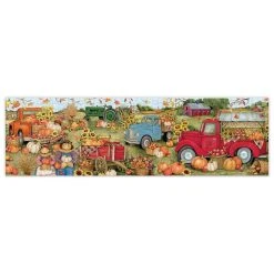 Harvest Truck 750 Piece Puzzle (Panoramic) By Susan Winget -Calendars Store efc057ff e392 407f 8768 55992244f04b