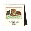 Cats Vintage 2024 Easel Desk Calendar -Calendars Store f111d536 3063 4225 9394 4185d2ca71fb
