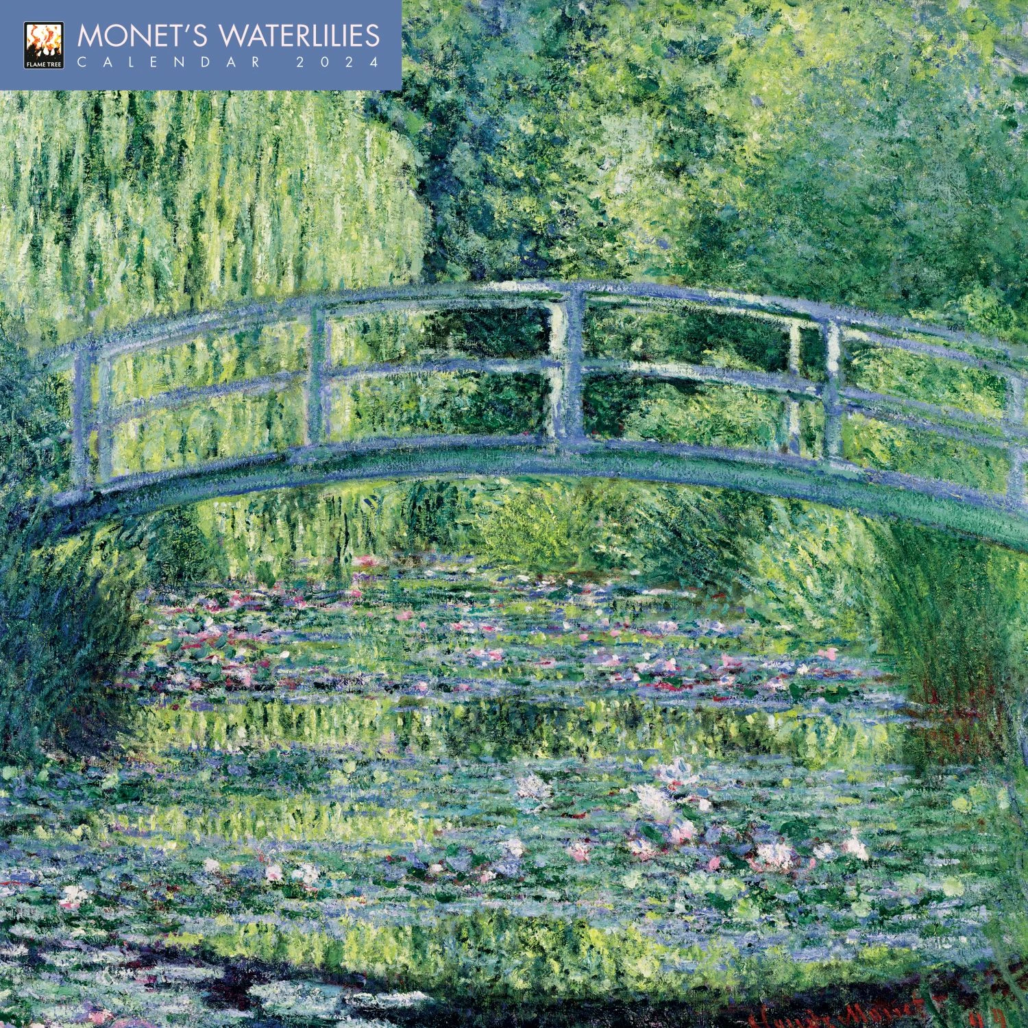 Monet Water Lilies 2024 Wall Calendar 3 Monet Water Lilies 2024 Wall Calendar