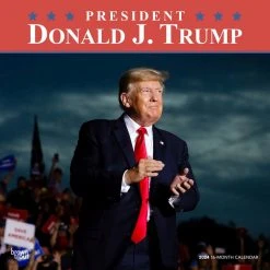 President Donald J Trump 2024 Wall Calendar