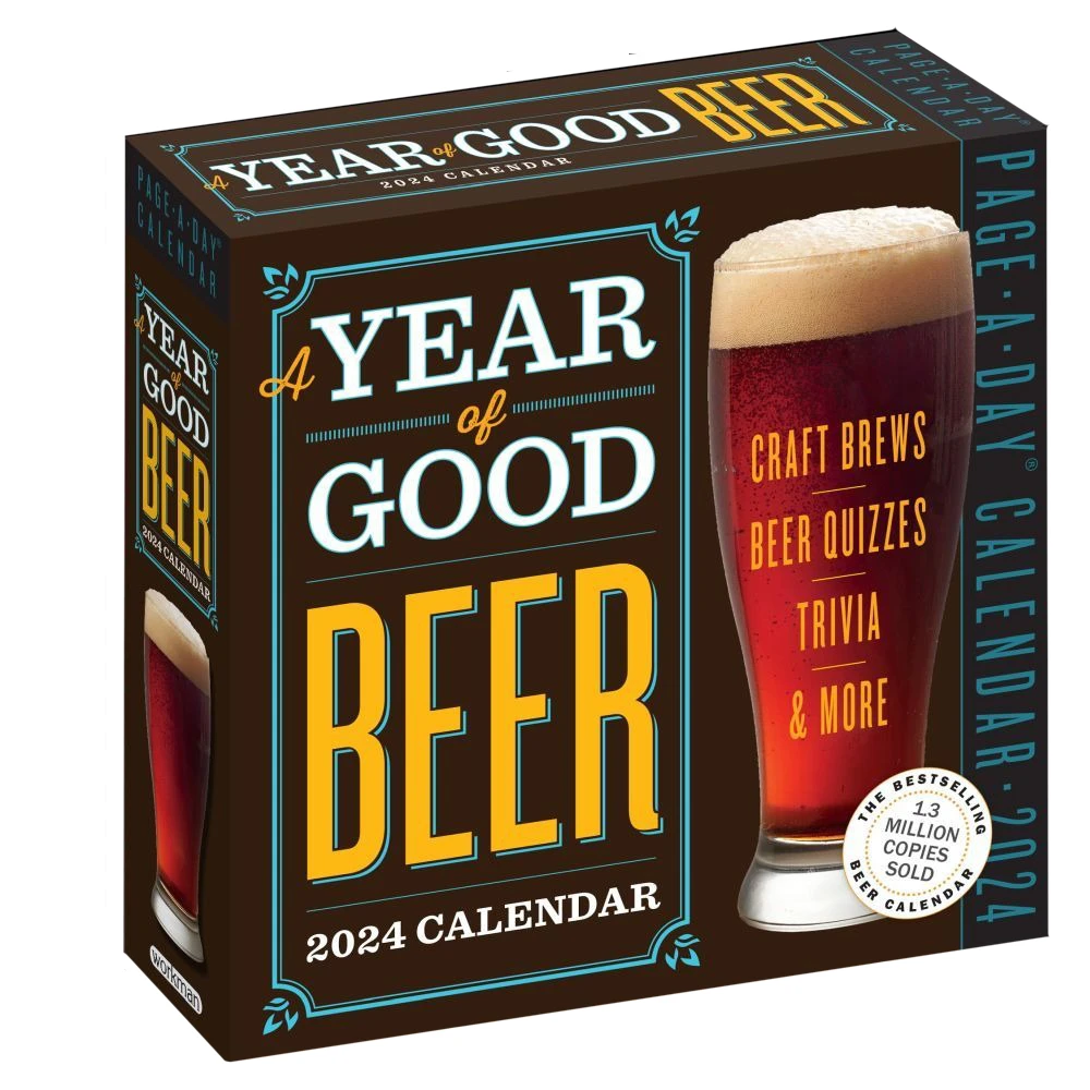 Beer A Year Of Good 2024 Desk Calendar 3 Beer A Year Of Good 2024 Desk Calendar